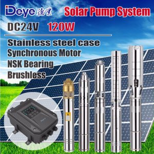 DC 24V-96V Competitive Price Solar Submersible Water Pump